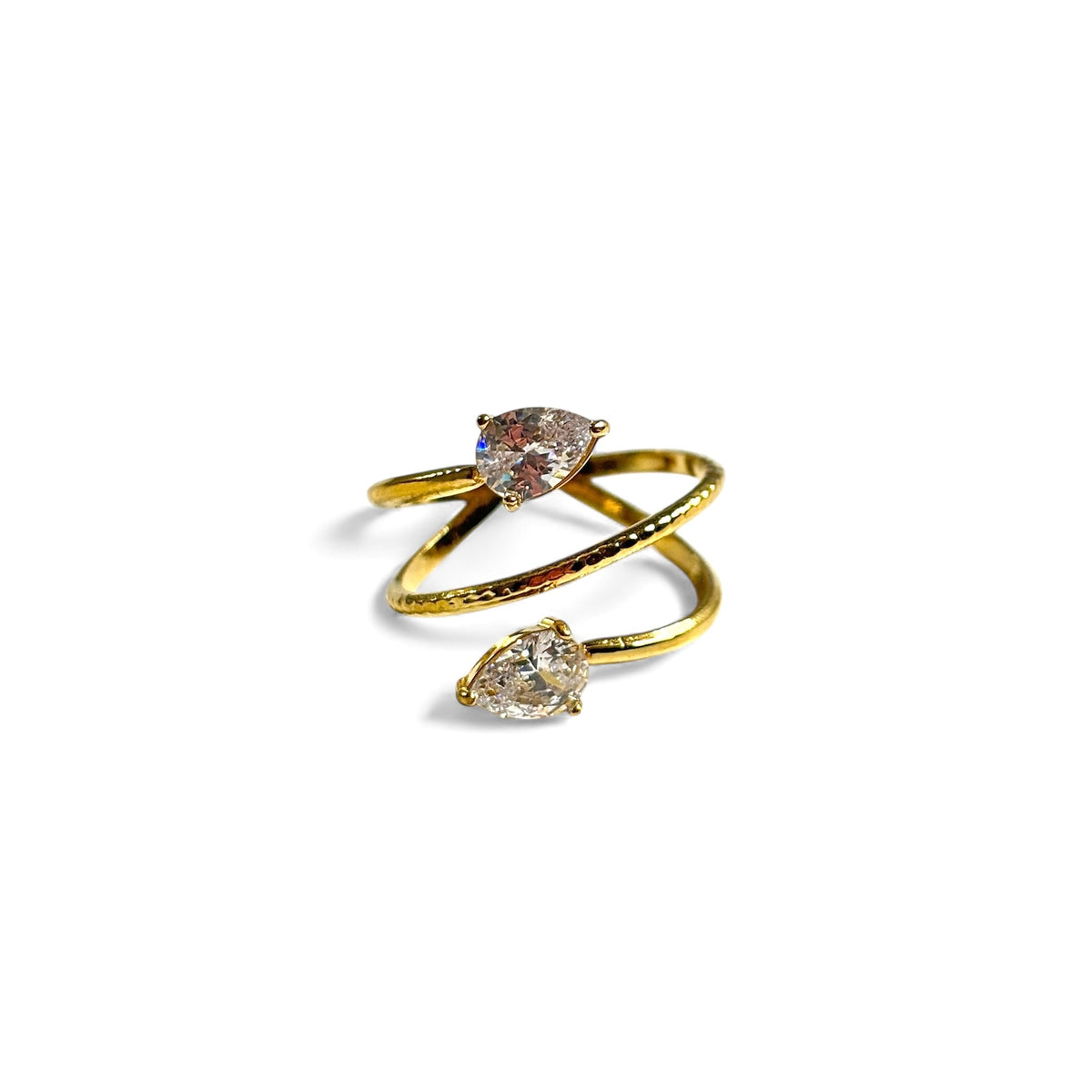 Bague Ambrine ajustable [GOLD]