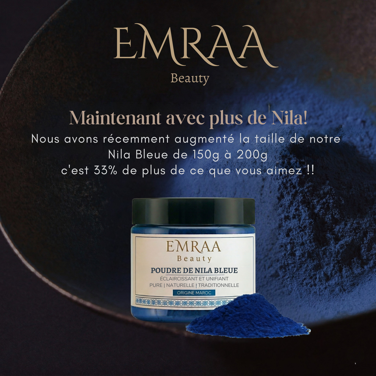Poudre Éclaircissante Nila Marocain