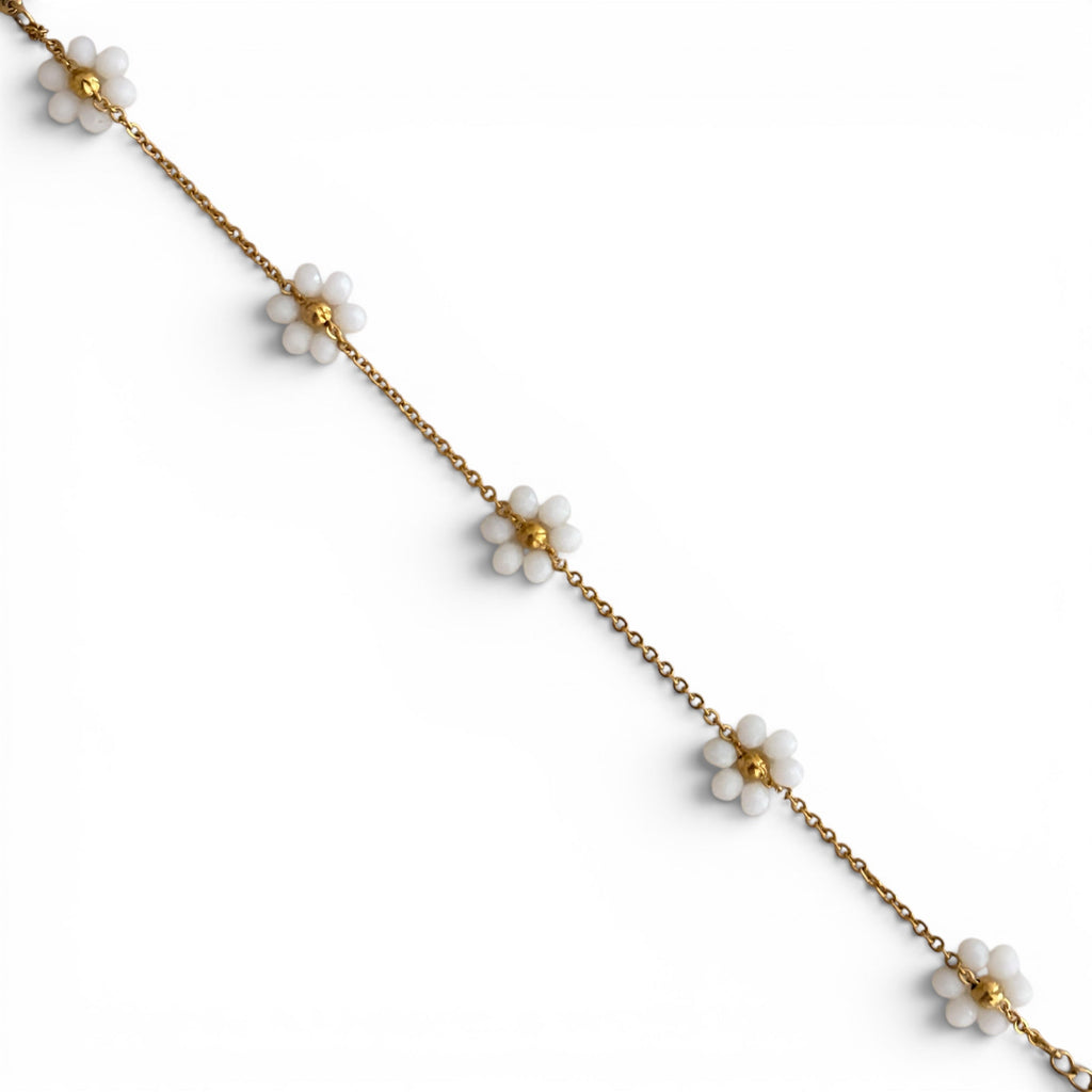 Bracelet Fleur [BLANC]