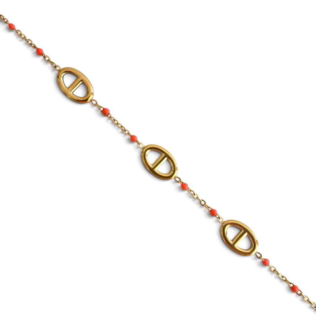 Bracelet Thaïs [ROSE FUSHIA]