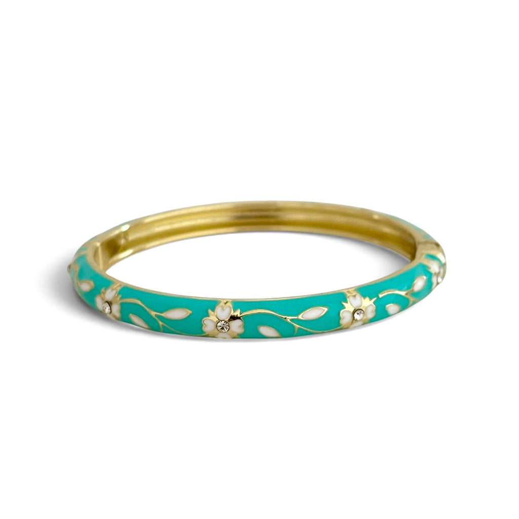 Jonc Thaïlandais fin [TURQUOISE]