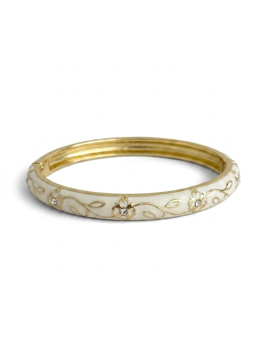 Parure Neige Royal — Ensemble 4 pièces plaqué or