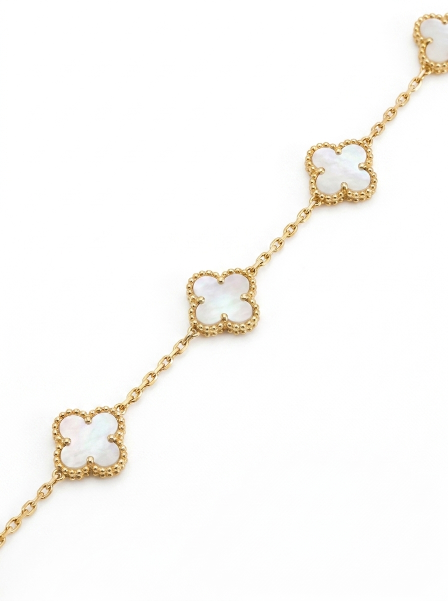 Parure Neige Royal — Ensemble 4 pièces plaqué or